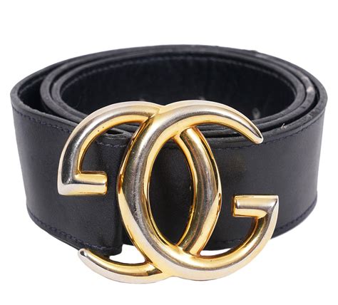 black women's gucci belt used.